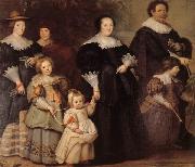 Cornelis de Vos Family Portrait oil